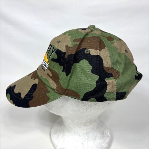 Simms Fishing Stonefly Outfitters Montana Camo Embroidered Strapback Cap Hat - Picture 3 of 7